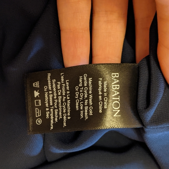 Aritzia Babaton Dark Blue Dress - Picture 3 of 4